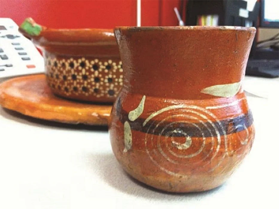 Lead-glazed Mexican dishware
