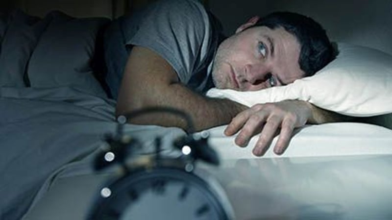 News Picture: Work Worries Keep Lots of Americans Awake Sunday Nights