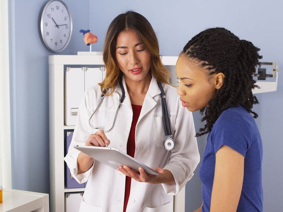 patient and doctor