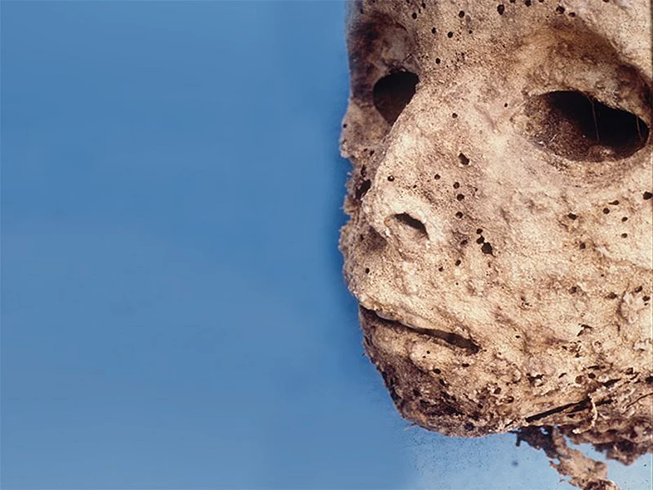 Mummy of a small child