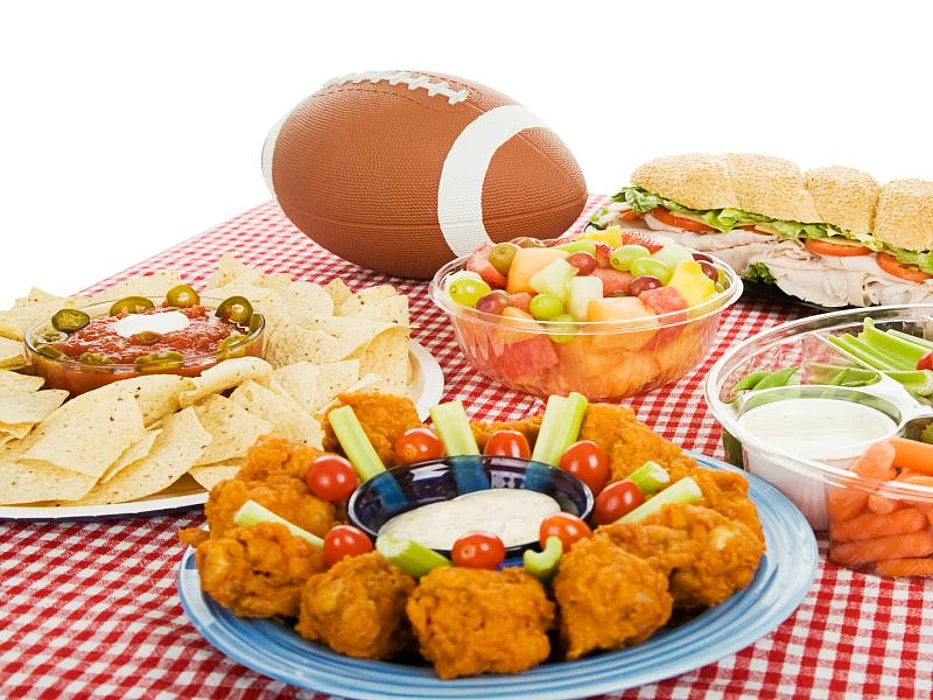 football snacks