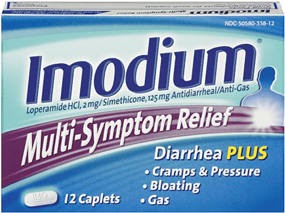 imodium for diarrhea packaging