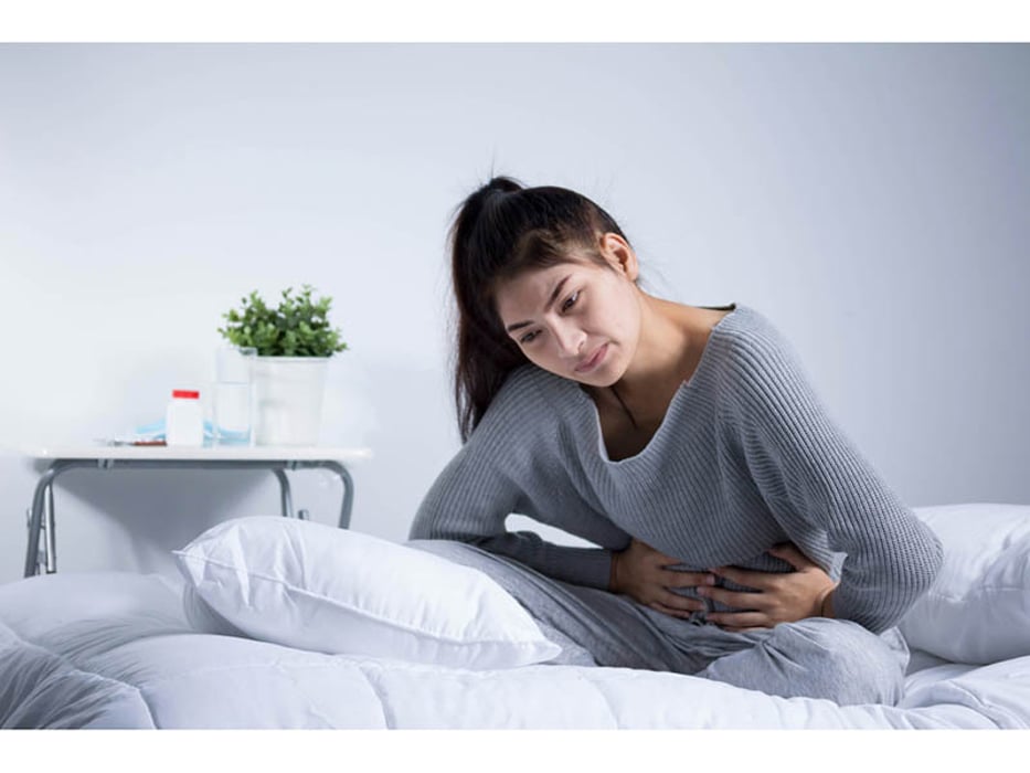 woman with irritable bowel syndrome