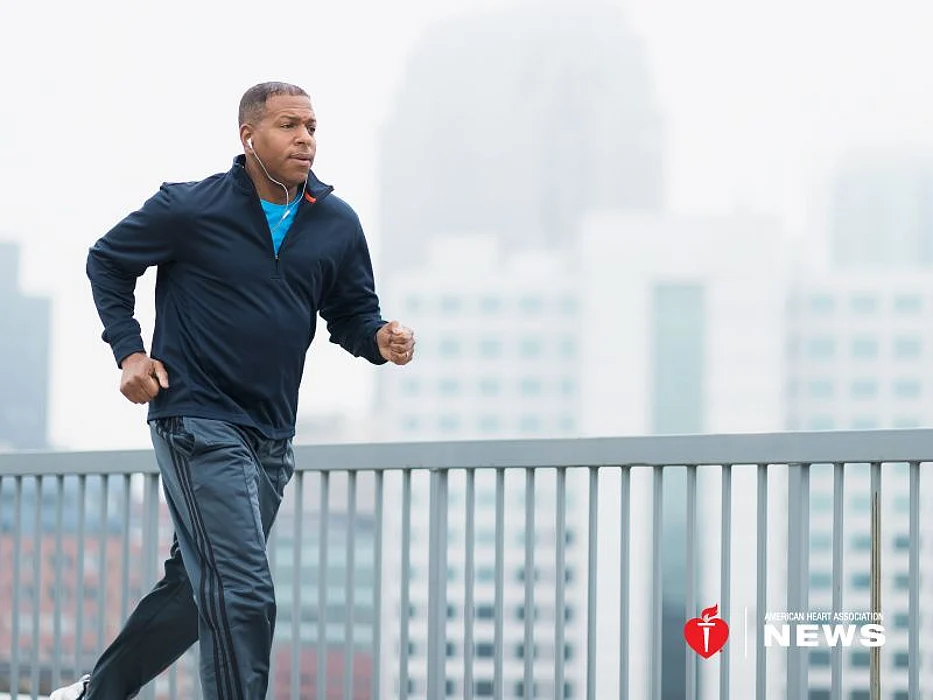 Man jogging
