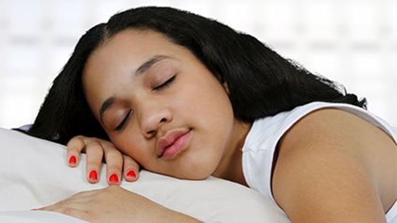 Going to Bed a Little Earlier Greatly Increases Total Sleep Time for Teens