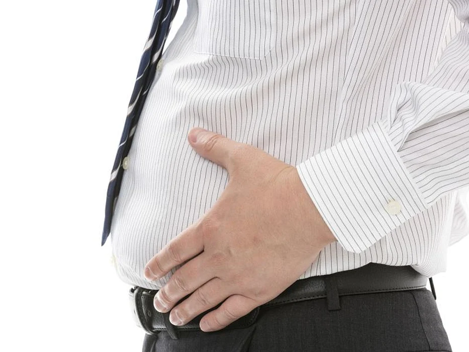 overweight person