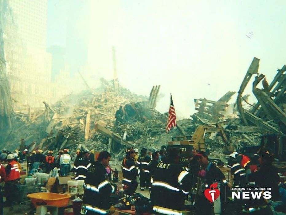 Now-retired police sergeant Charlie Wilson spent 6 months at Ground Zero. He has since developed heart problems.
