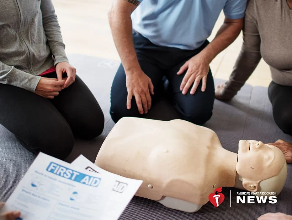 CPR training at school