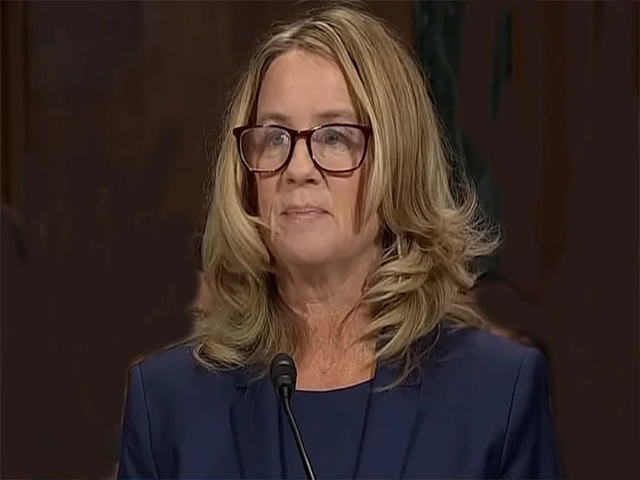 Prof. Christine Blasey Ford testifies before the Senate