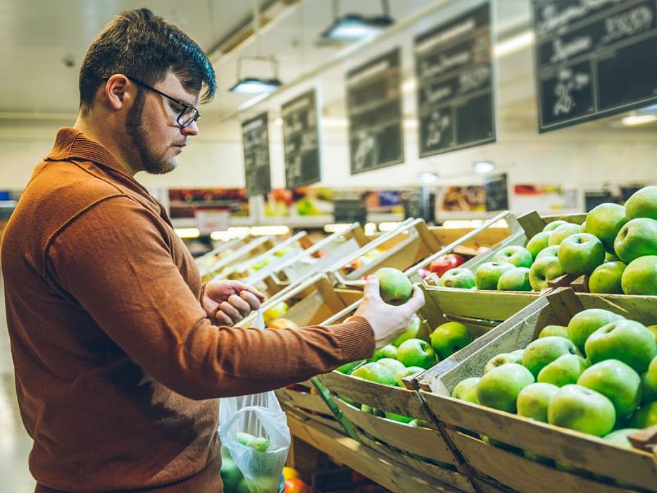healthy shopping