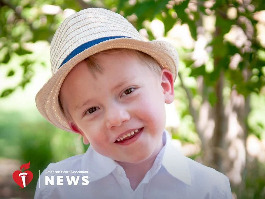 Kaden Livesay, now 4, was born with a rare heart defect. Photo courtesy: Livesay family
