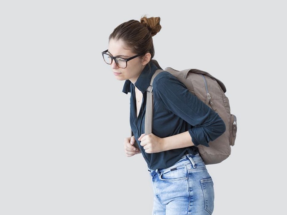 heavy backpack
