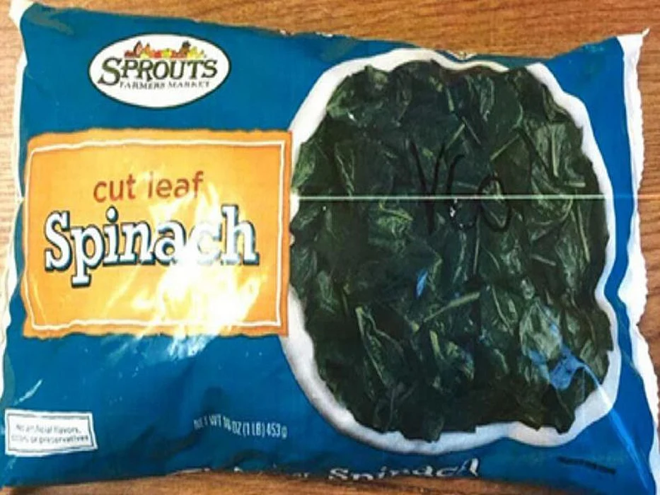 recalled spinach