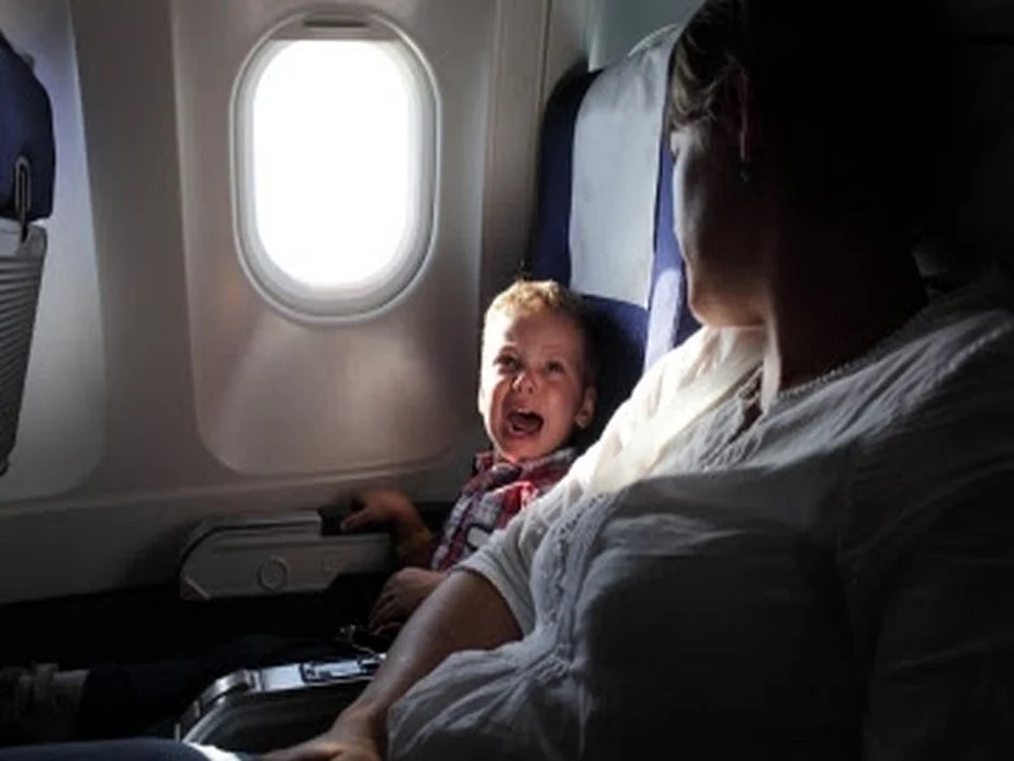 kids on planes