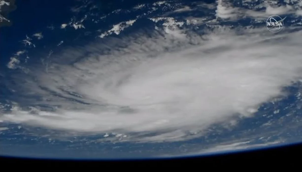 Hurricane Dorian, seen from space