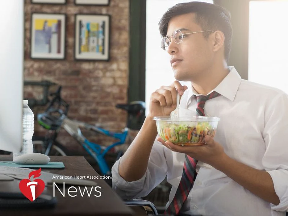Eating on the job