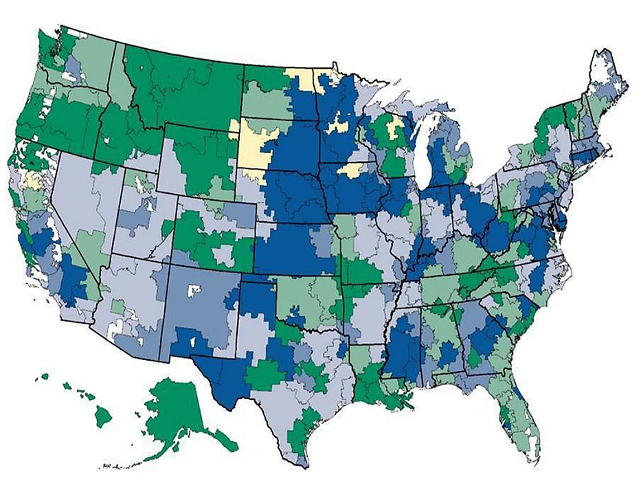 US map