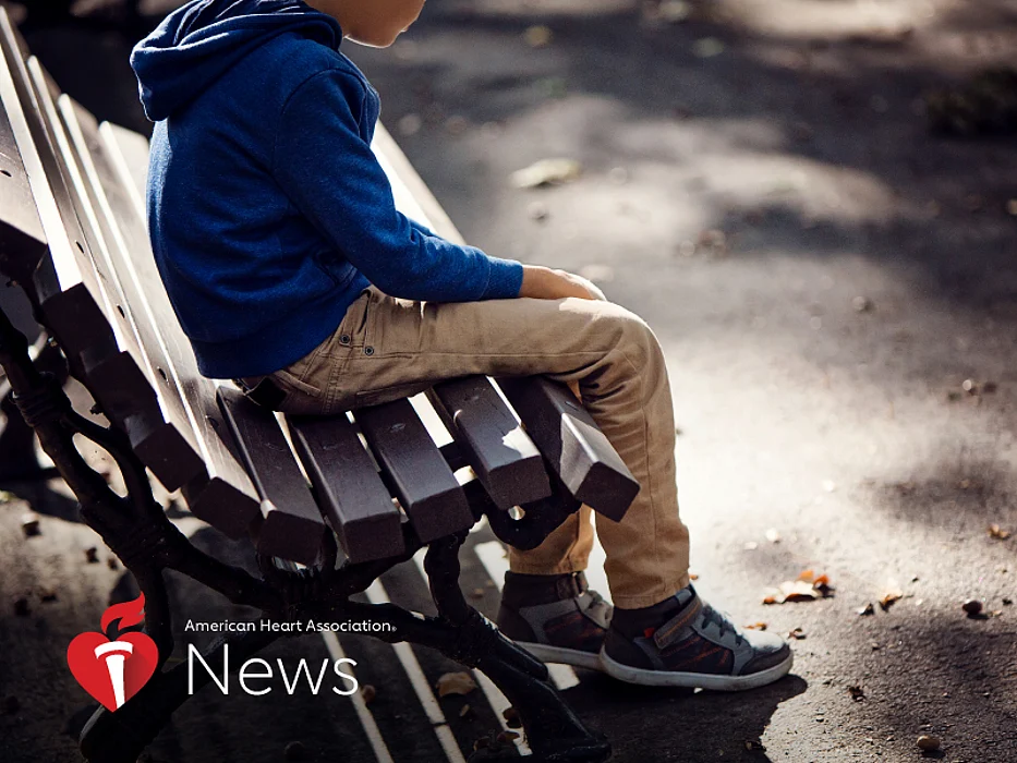 a child sitting