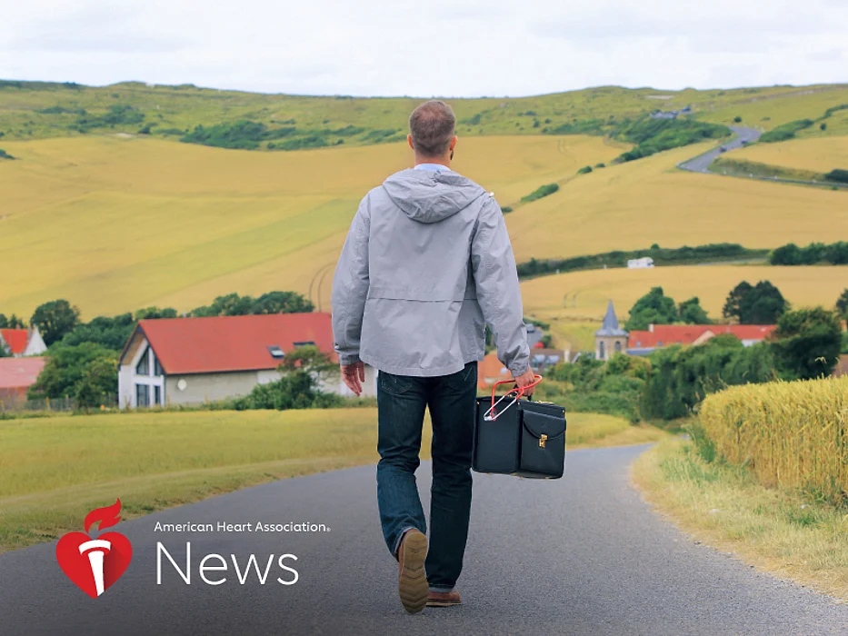 a man walking on the road