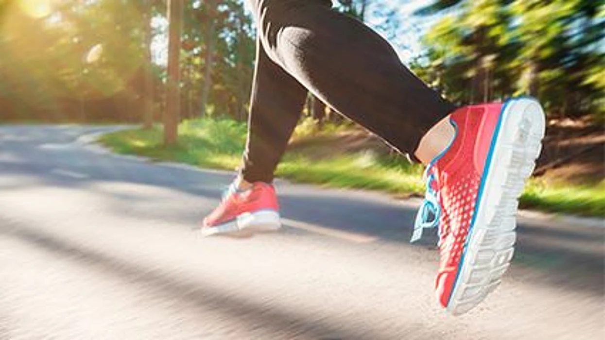 person running