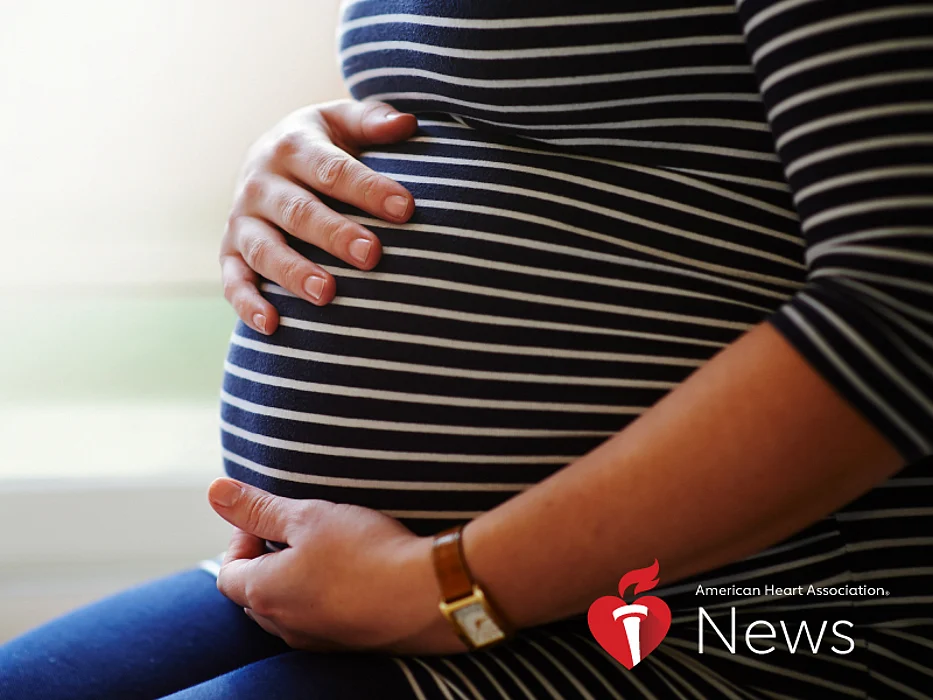 a pregnant woman