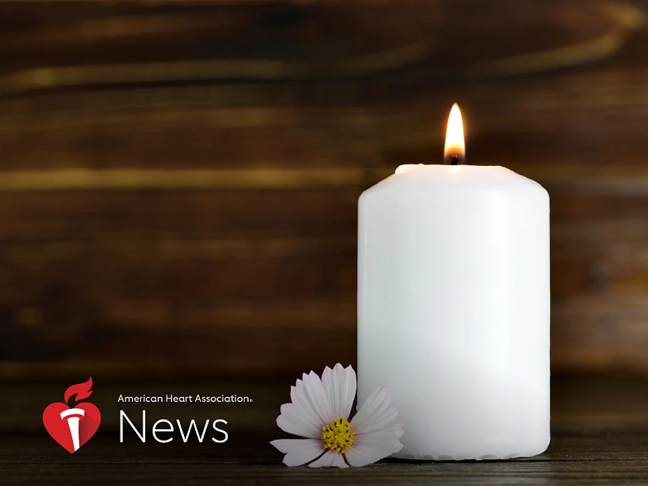 a candle with a flower