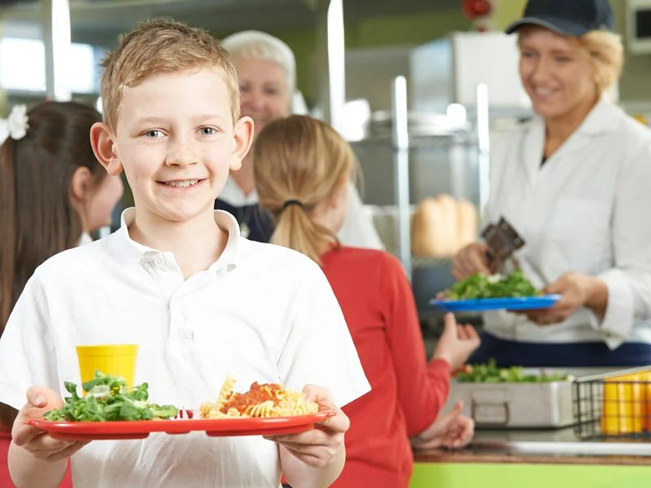school cafeteria