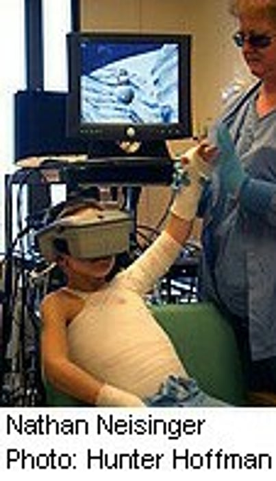 Virtual Reality Soothes Young Burn Patients