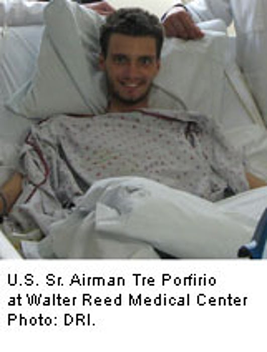 Wounded Soldier Spared Diabetes With Emergency Transplant
