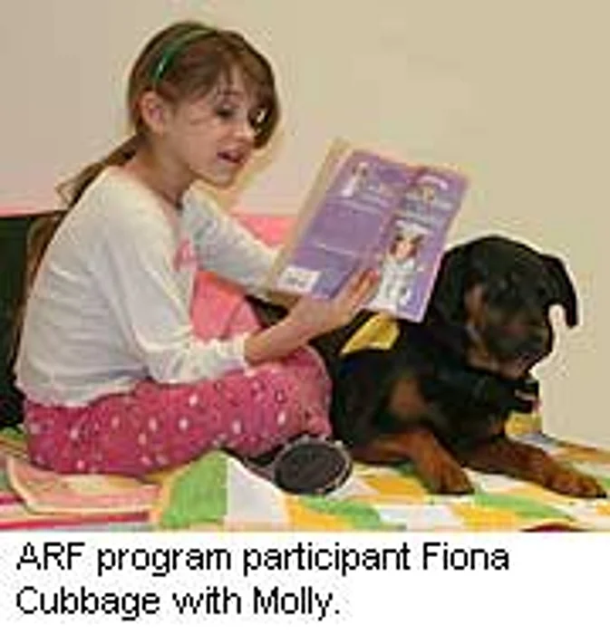 Reading Comes Easier for Kids When Rover's Around