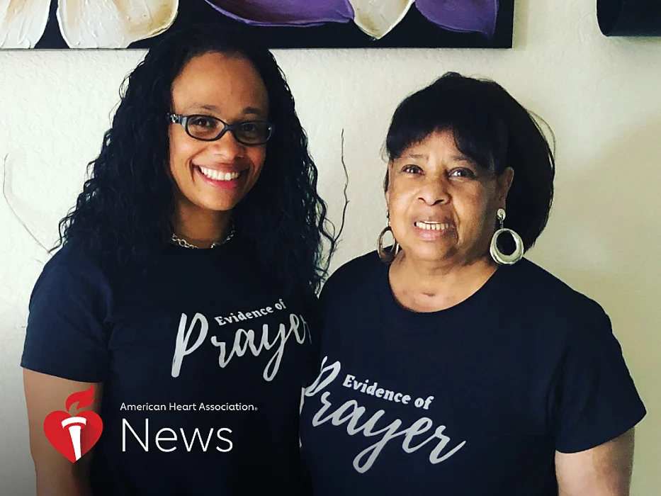 Alvis Whitlow with her daughter, Marranda Edwards