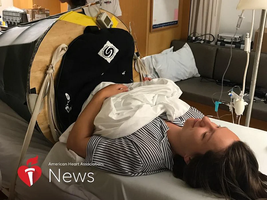 AHA News: Here's an Idea to Float – a Space-Ready Sleeping Bag to Keep Blood Moving
