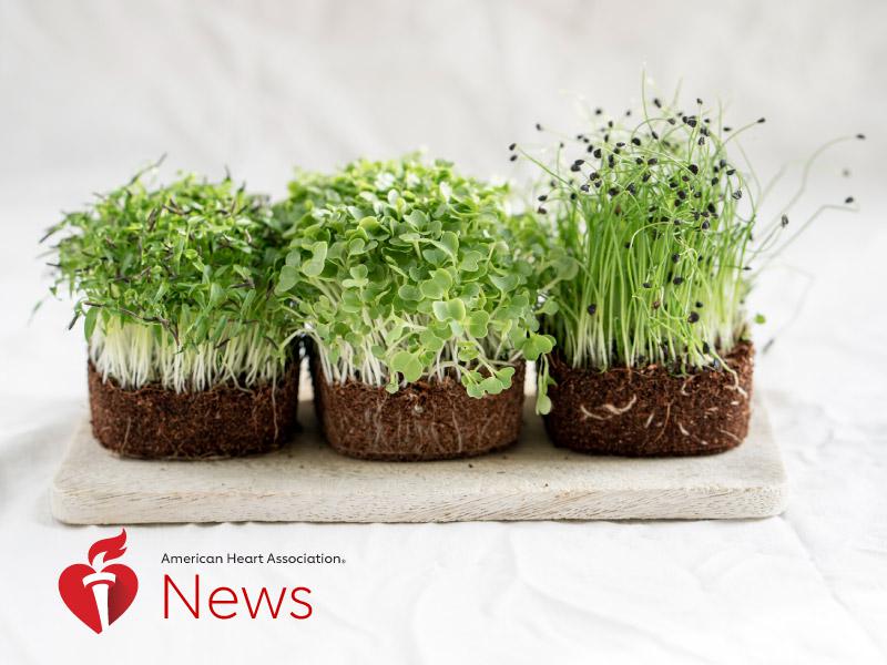AHA News: Trendy Microgreens Offer Flavor You Can Grow at Home