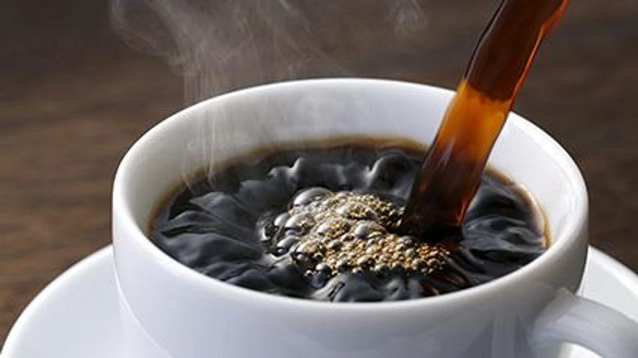 a cup of coffee