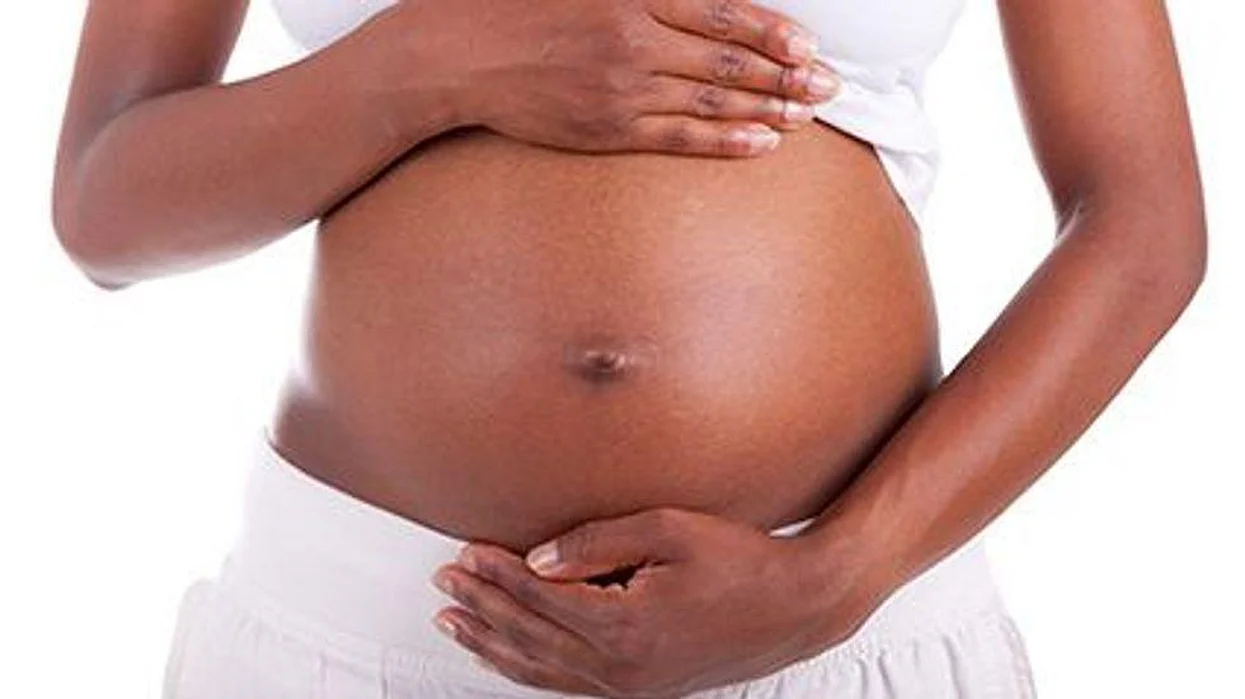 a pregnant woman