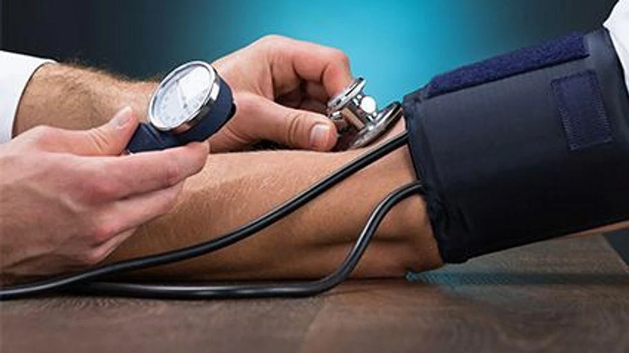 measuring blood pressure
