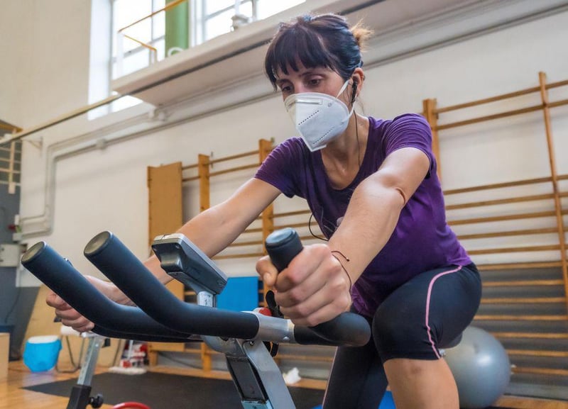 Masks at the Gym: Uncomfortable But Not Unsafe, Study Finds