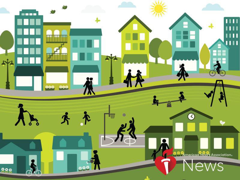 AHA News: How Healthy Is Your Neighborhood? Where You Live Can Greatly Affect Heart, Brain Health
