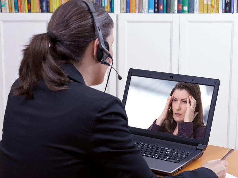 Medical check via computer