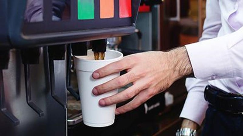 Average Soda Fountain Serving Exceeds Daily Recommended Added Sugars