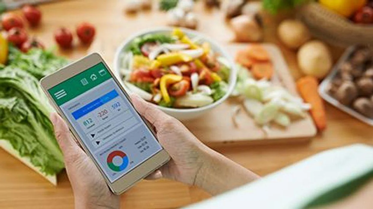 smartphone app counting calories