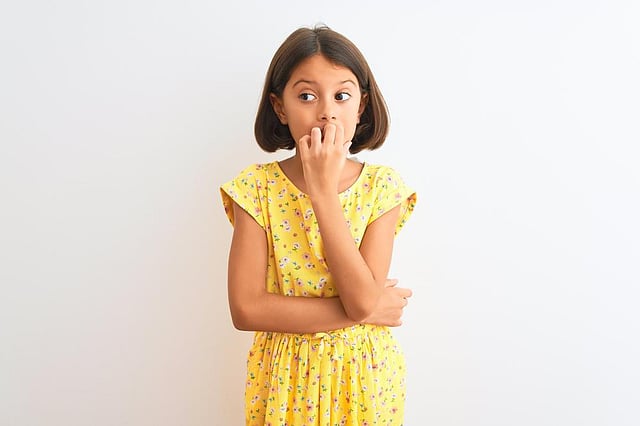 Aggregate more than 142 girl biting nails body language best