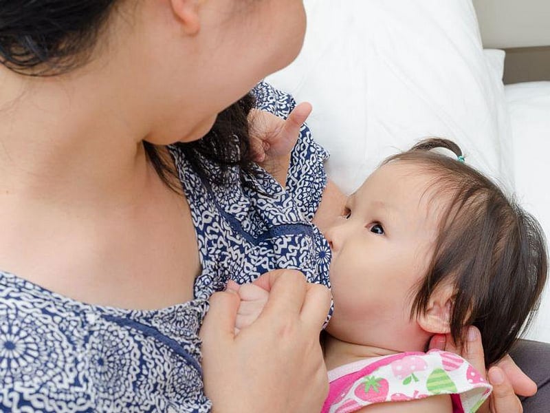 News Picture: Breastfeeding May Lower a Child's Odds for Asthma