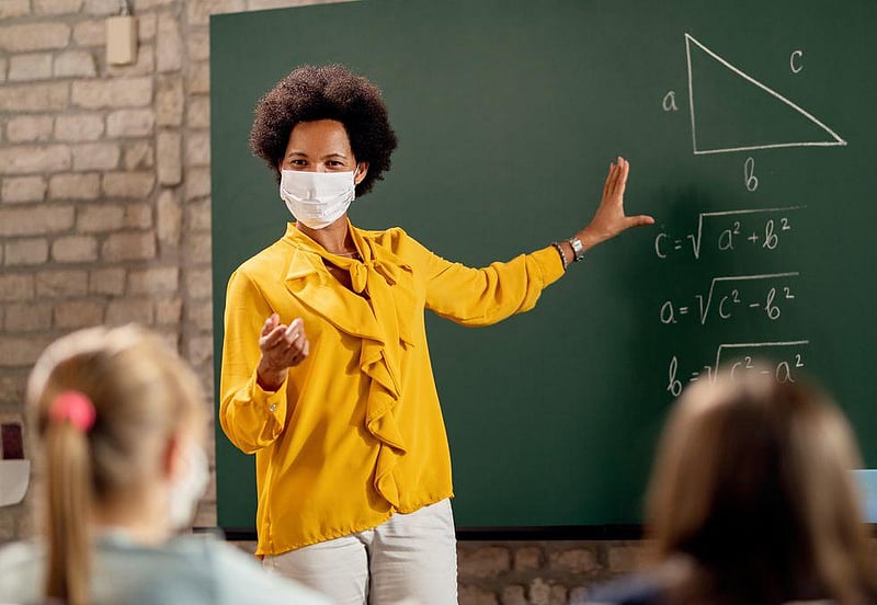 News Picture: School COVID Outbreaks Drop When Adults Wear Masks, Study Finds