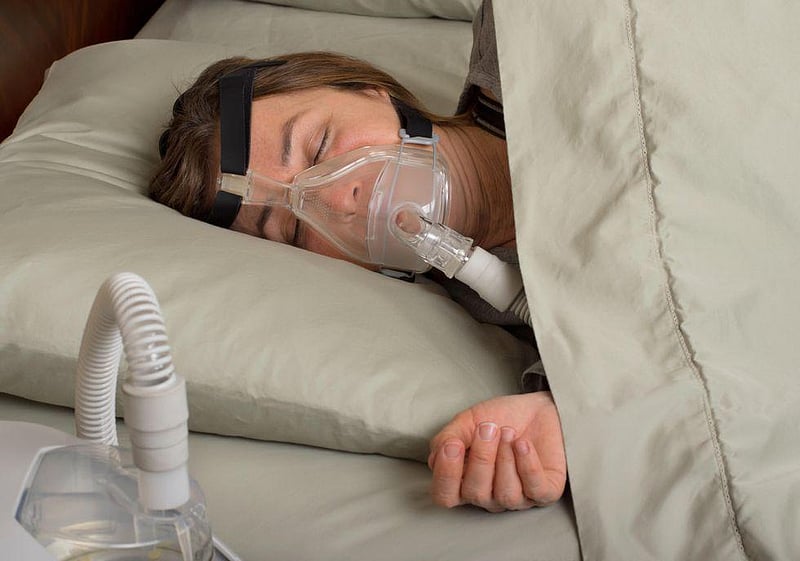 News Picture: Sleep Apnea Speeds Aging, But CPAP Can Help