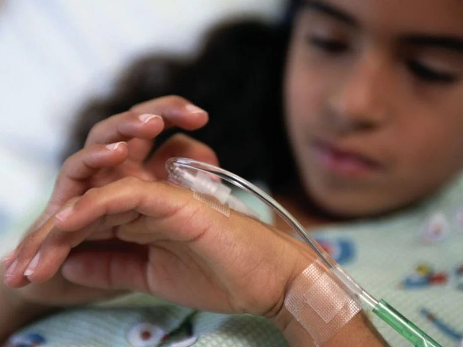 a child girl patient