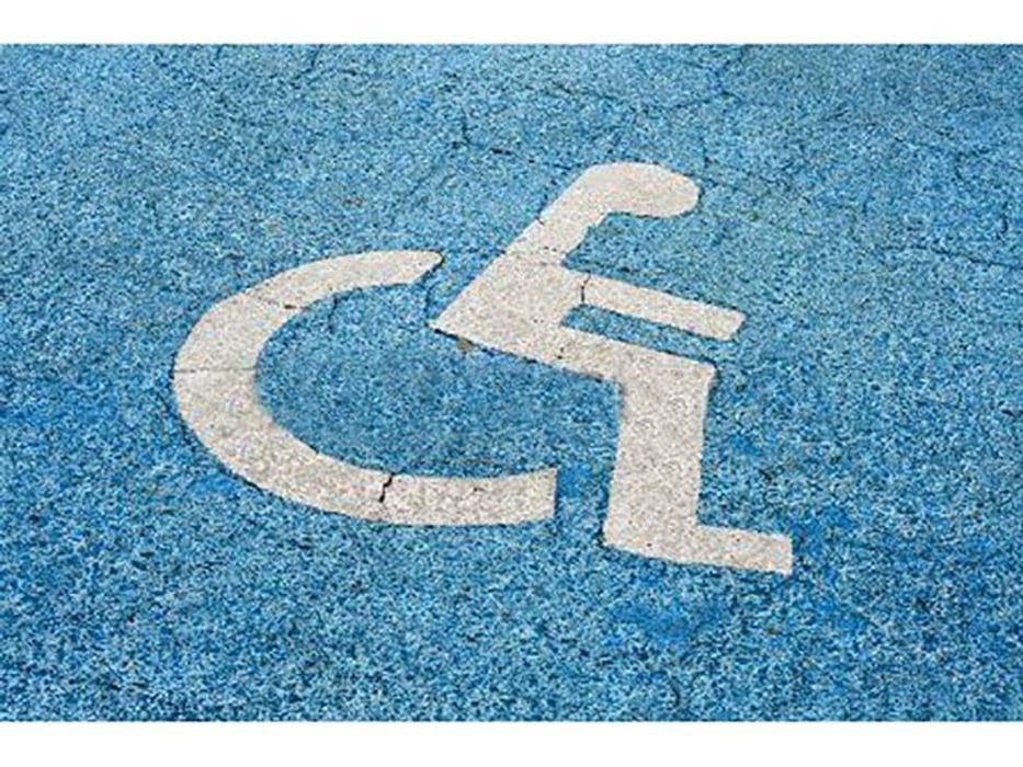 handicapped parking space