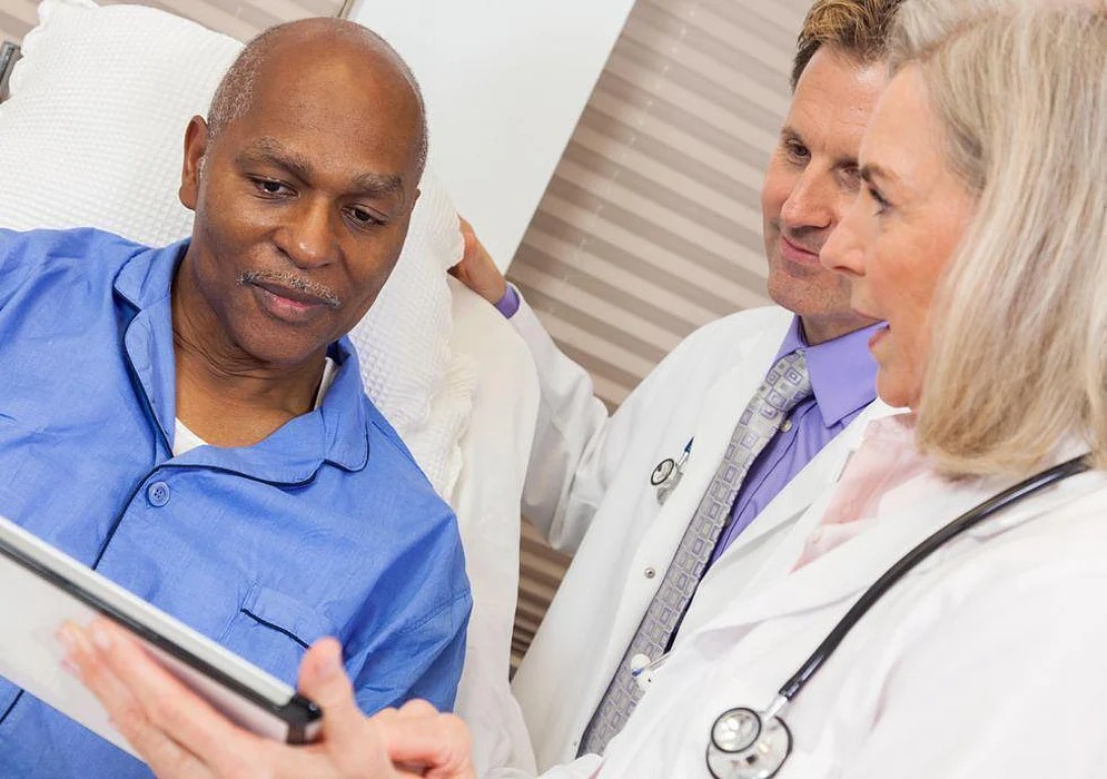 black man patient