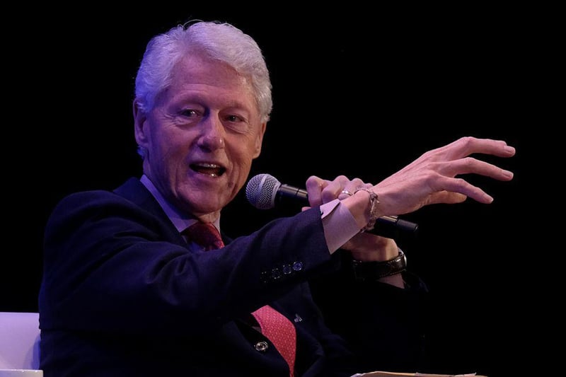 News Picture: Bill Clinton Hospitalized for Sepsis