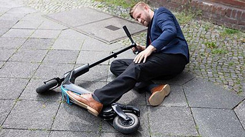 News Picture: Big Rise in Injuries From E-Scooters, Hoverboards